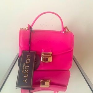 Deluxity Los Angeles Jelly Mini Handbag Purse